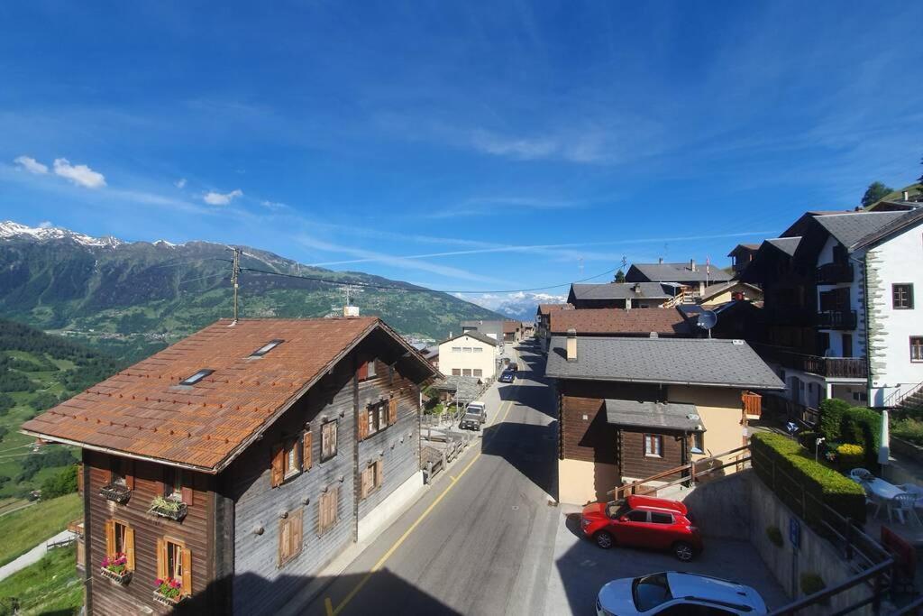 Appartement "Le Ver Luisant" A Saint-Martin, Val D'Herens, Valais ภายนอก รูปภาพ