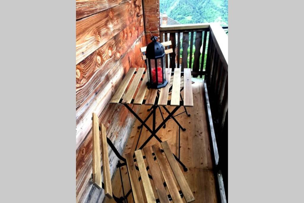 Appartement "Le Ver Luisant" A Saint-Martin, Val D'Herens, Valais ภายนอก รูปภาพ